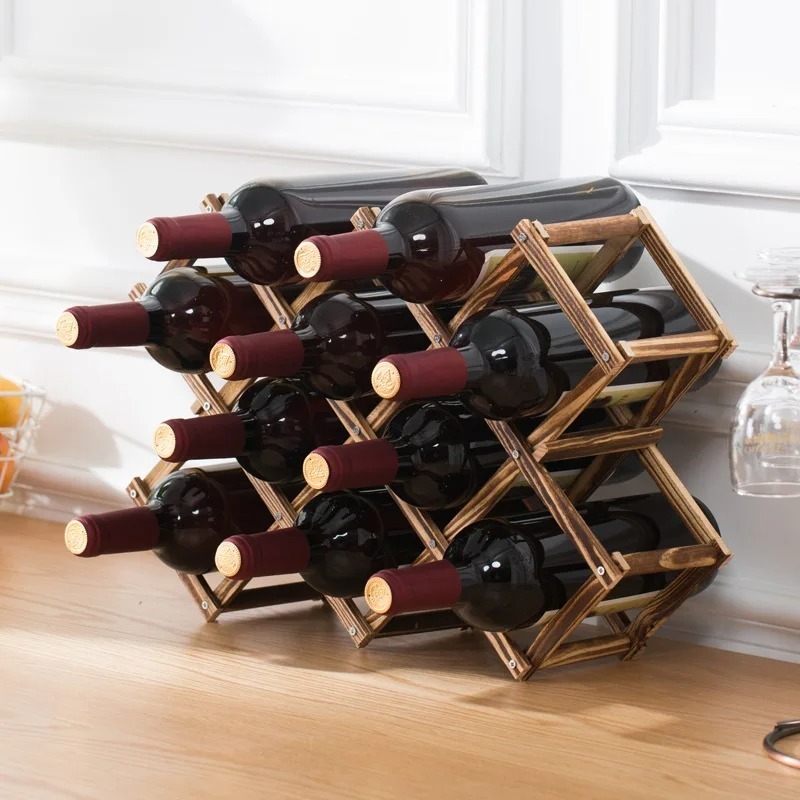 Stackable Wine Storage Shelves - مراجعة Woodworking Room وسعره