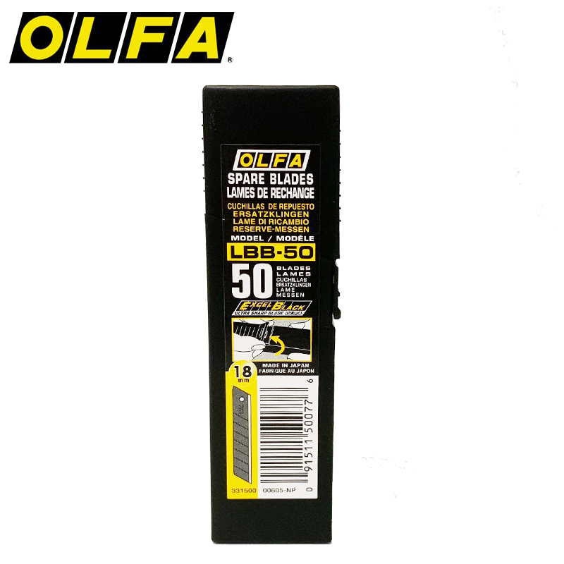 OLFA Blade Black Type 18mm  LB - مراجعة Woodworking Nl وسعره