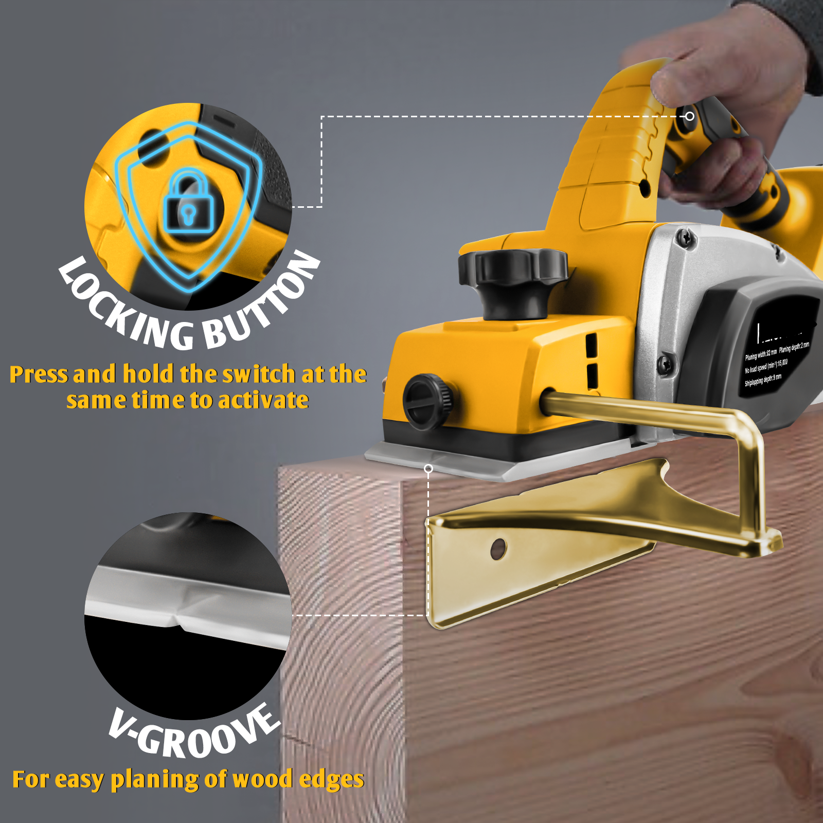 Electric Hand Planer for Dewal - مراجعة Router Plane Hand وسعره