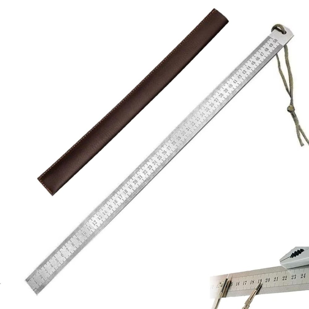 Portable Heavy Duty Steel Rule - مراجعة Woodworking Artisans وسعره