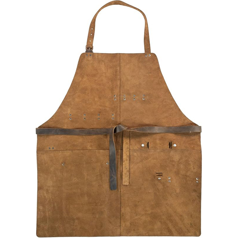 Retro PU Leather Apron, Cross  - مراجعة Woodworking Artisans وسعره