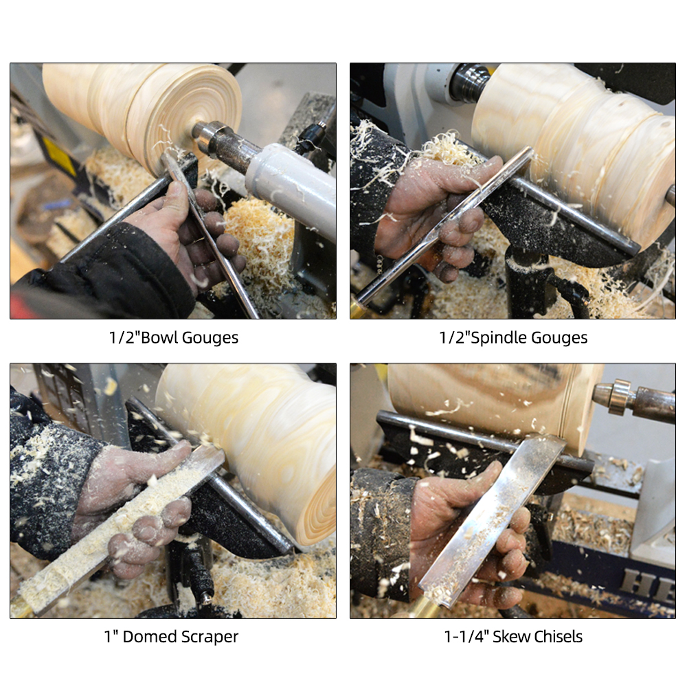 High-Speed Steel Wood Turning  - مراجعة Skew Chisel Wood وسعره