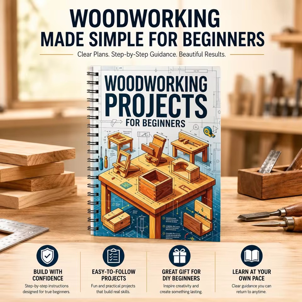 Easy Woodworking Plans for Beg - مراجعة Woodworking Ideas For Adults وسعره