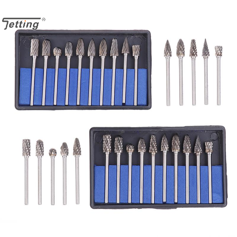10Pcs Tungsten Carbide Burr Ki - مراجعة Woodworking Files And Rasps وسعره