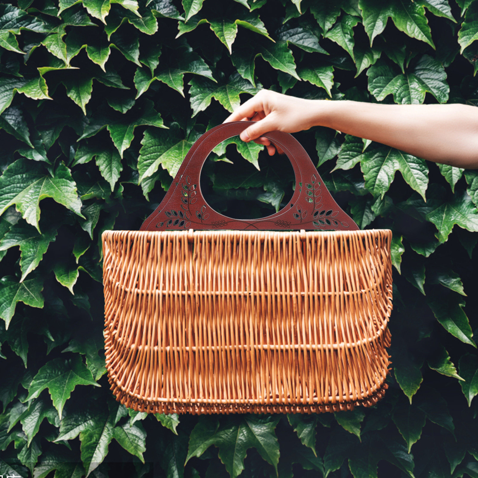 2Pcs D-Shaped Wooden Bag Handl - مراجعة Woodworking Shop وسعره