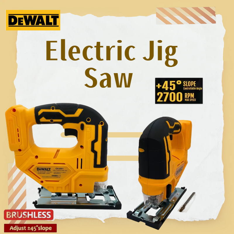 Dewalt Brushless Curve Saw 300 - مراجعة Woodworking Jig وسعره
