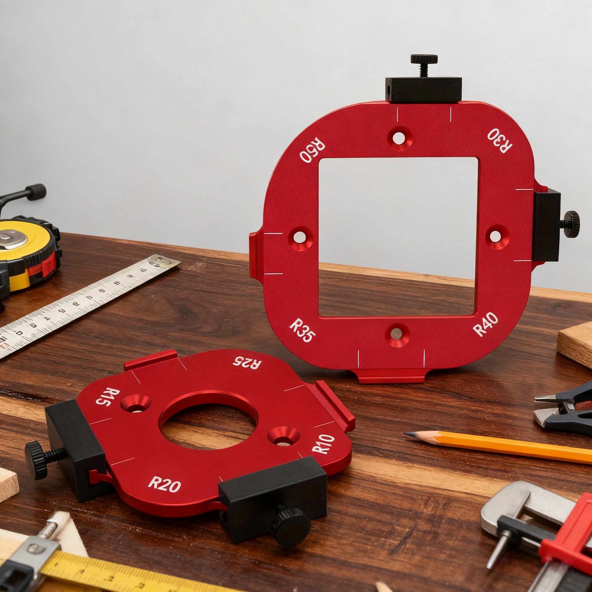 2pcs Woodworking Router Corner - مراجعة Woodworking Jig وسعره