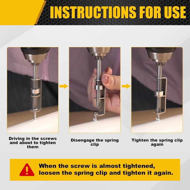 Spring Screw Support Tip Wear- - مراجعة Woodworking Finishing وسعره